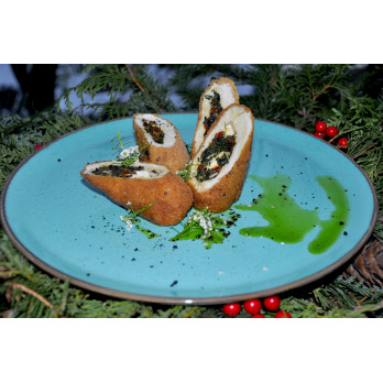 Sznycelki z indyka z pieczarkami 150 g