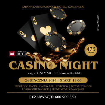 BAL KARNAWAŁOWY CASINO NIGHT - 475 zł/parę