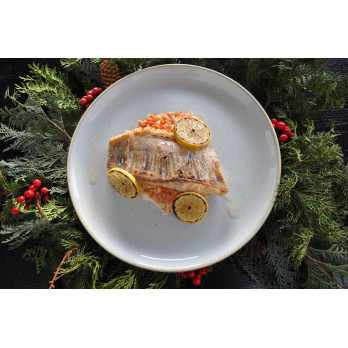 Sandacz w sosie migdałowo-cytrynowym 140 g