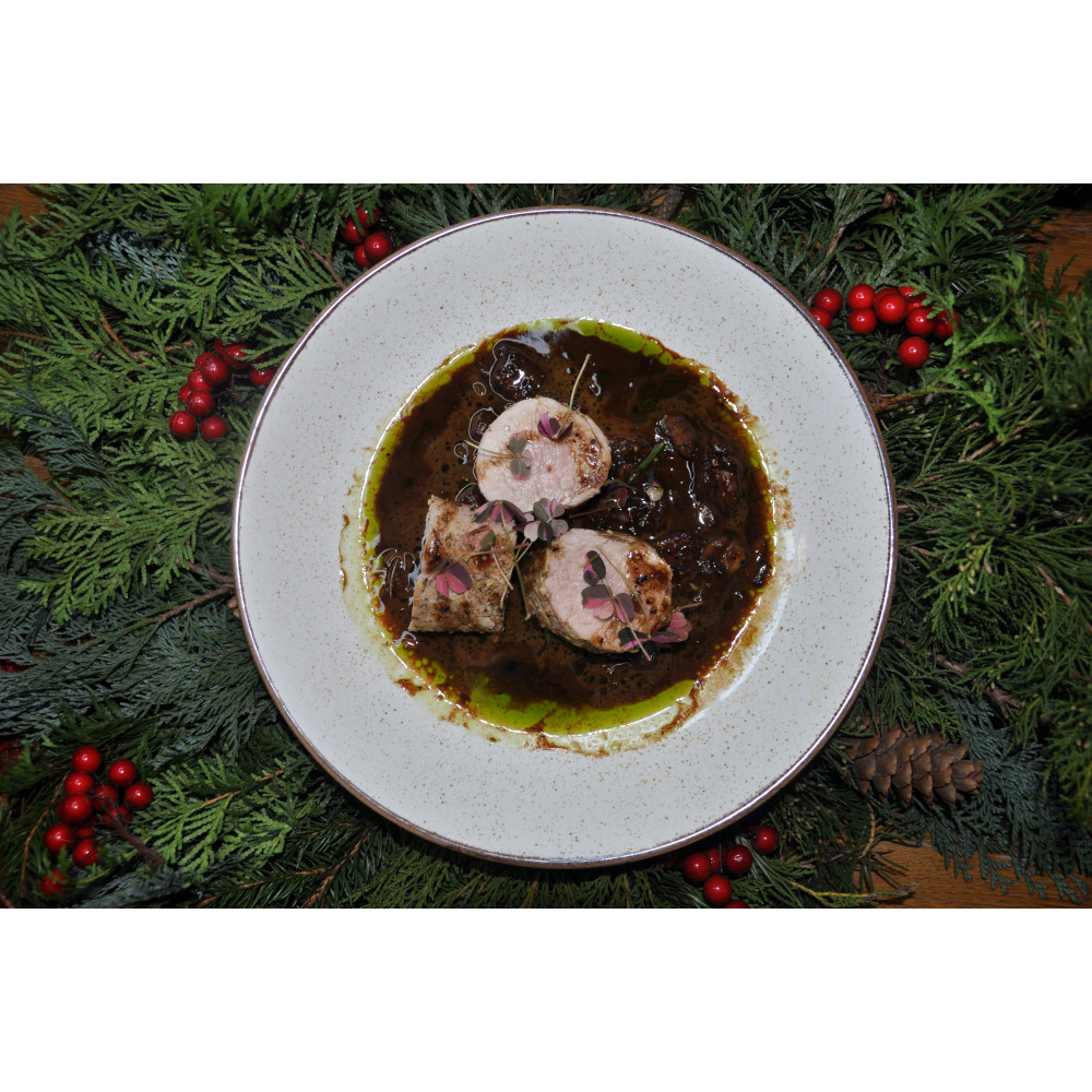 Polędwiczki wieprzowe w sosie kurkowym 150 g